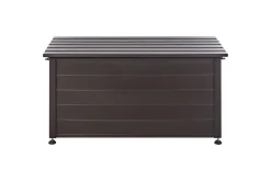 Puteoppbevaring & Møbelbeskyttelse-Låda Beliani Campalto , 123x60x60 cm Brown Brun