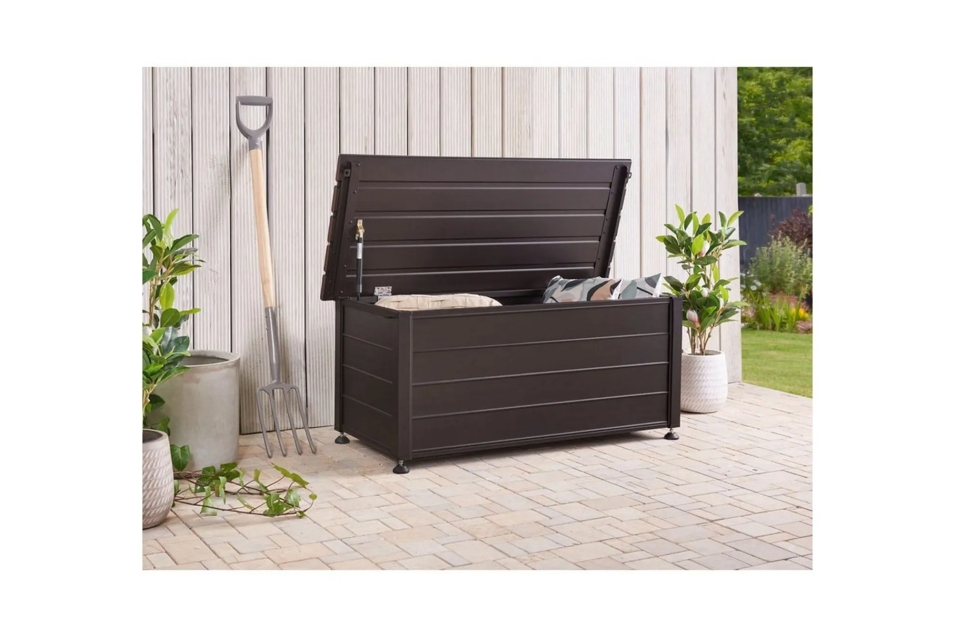 Låda Beliani Campalto , 113x50x52 cm Brown