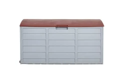 Låda Beliani Locarno Beige/grå Grey||Brown