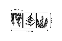 Leaf Pieces Veggdekor