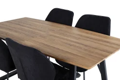Venture Home Leah Forlengningsbar bord med 4 Sumoas Spisestoler