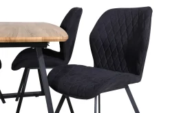 Venture Home Leah Forlengningsbar bord med 4 Sumoas Spisestoler