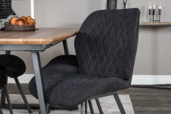 Venture Home Leah Forlengningsbar bord med 4 Sumoas Spisestoler