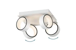 Eglo LED-spotlight Albariza Hvit 4 Lamper