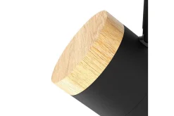 Eglo LED-spotlight Cartagena Svart/Tre 3 lamper