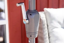 Venture Home Parasoller-Leeds Parasoll 300 cm Svart
