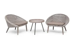 Hillerstorp Loungebord & Sofabord Utendørs|Balkongmøbler-Leicester Bord Ø60 cm Beige,Grey