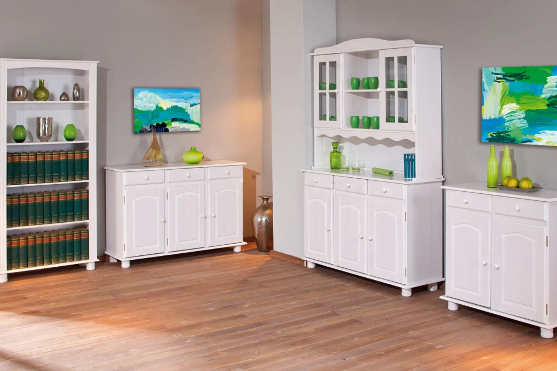 Bloomington Sideboard & Skjenker-Leksand Skjenk 130 cm Hvit