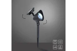 Markbelysning|Entré-Leku-Sol Just Light Gulvlampe Svart