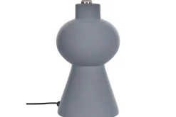 Nattbordslampe|Bordlampe-Lemiros Bordlampe 48 cm E27 Grey,Hvit