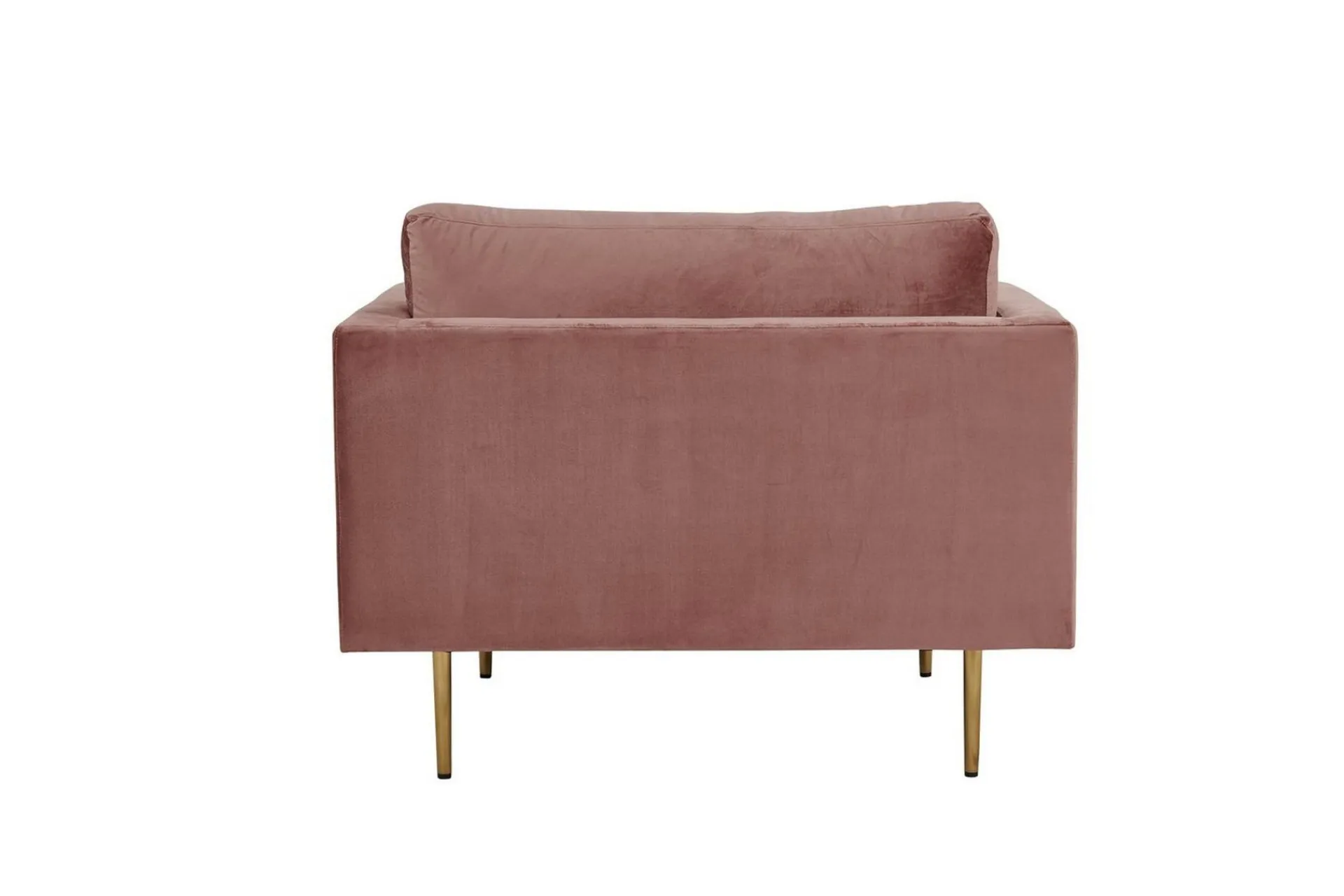 Venture Home Lenestol Boom Fløyel Rosa