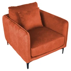 Lenestoler-Lenestol HOME4YOU Bianka 100x40xh140 cm, eik oransje