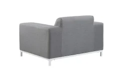 Utelenestoler|Loungestol Ute-Lenestol sett på 2 Rovigo Grey,Hvit