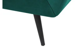 Velour Sofa & Fløyel Sofa-Lenvik 3-seters Sofa Grønn