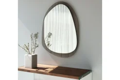 Sminkespeil|Gulvspeil-Lepinas Veggspeil 75x55 cm Bronse
