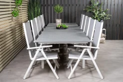 Venture Home Levels Forlengbar Spisegruppe 224cm + 10 Break Stoler