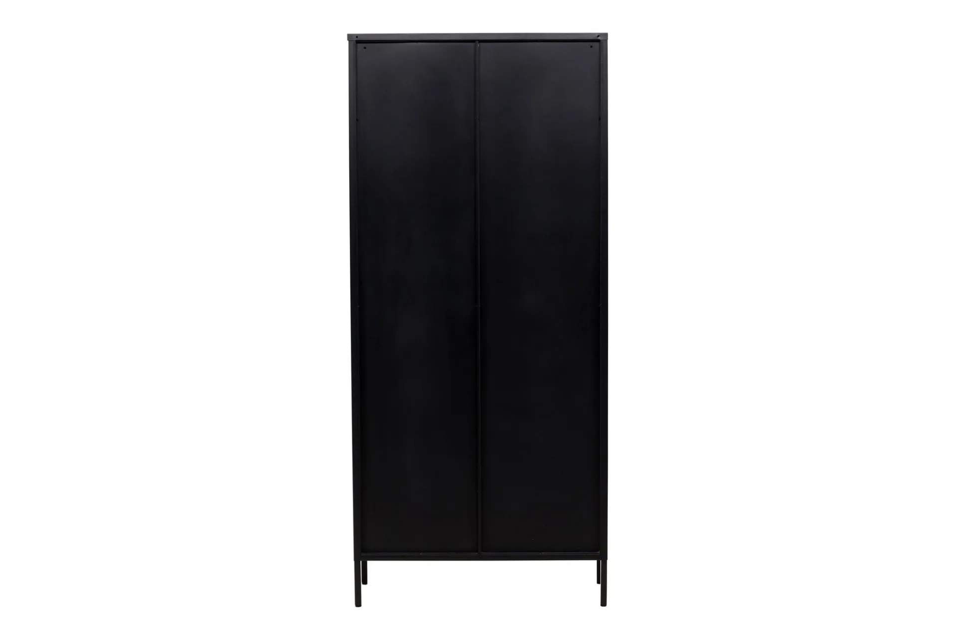 Venture Home Vitrineskap|Skap-Lima Vitrineskap 80x180 cm Svart