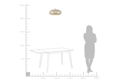 Limnatis Taklampe 48 cm