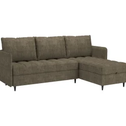 Loft24 Hjørnesofa-Lindhus Hjørnesofa 3-seter Brun