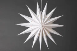 Venture Home Julelys|Adventsstake-Lindvallen Adventsstjerne / Julelampe 60 cm Hvit
