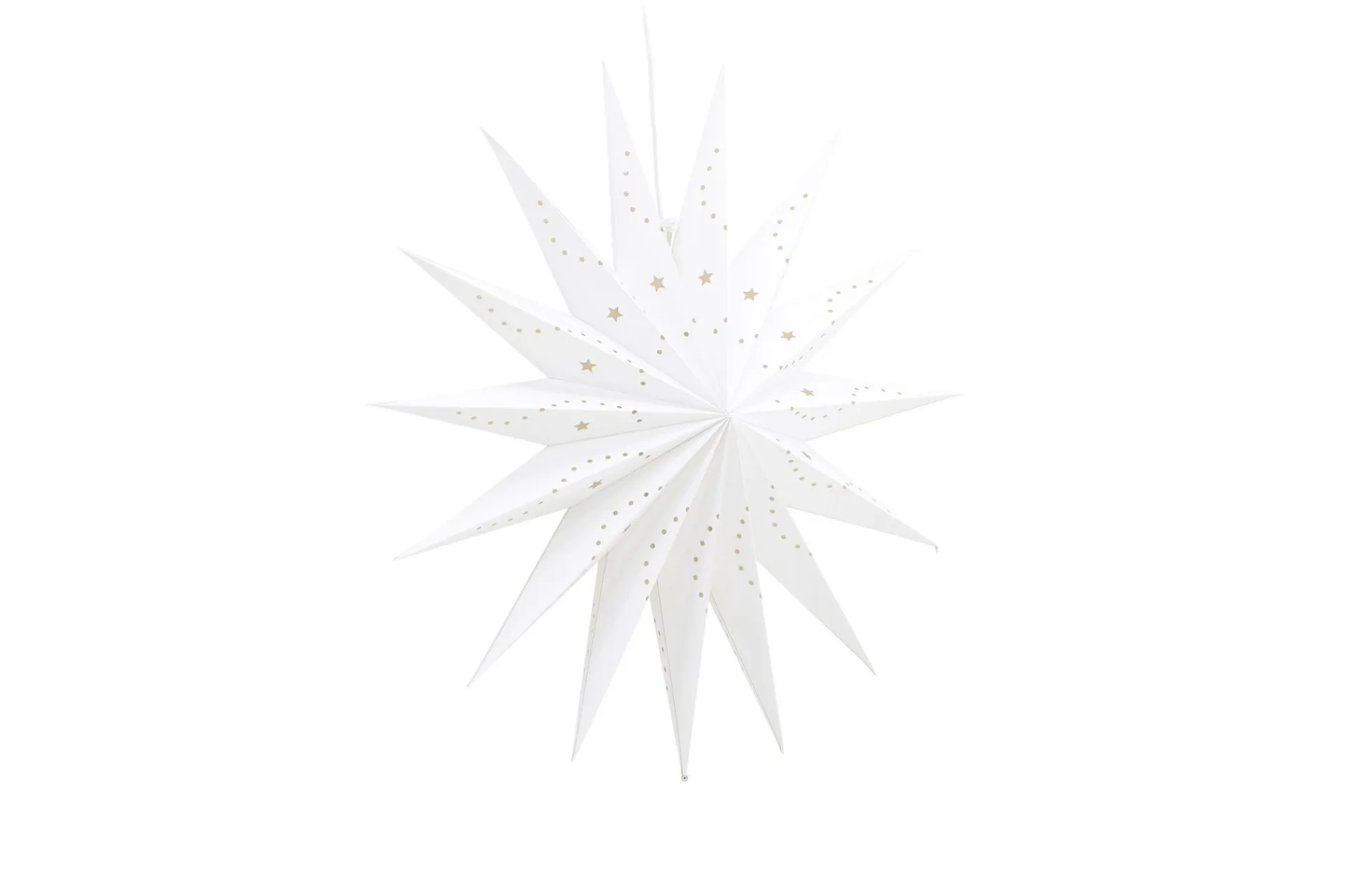 Venture Home Julelys|Adventsstake-Lindvallen Adventsstjerne / Julelampe 60 cm Hvit