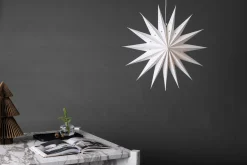 Venture Home Julelys|Adventsstake-Lindvallen Adventsstjerne / Julelampe 60 cm Hvit