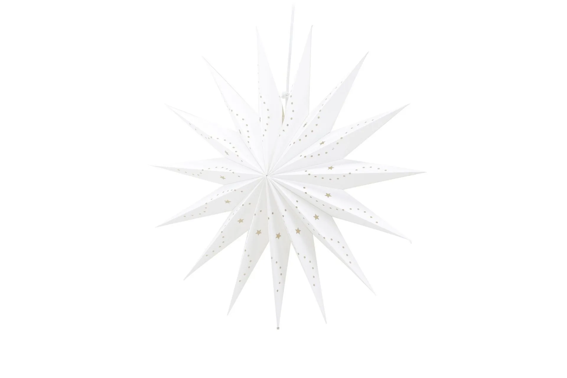 Venture Home Julelys|Adventsstake-Lindvallen Adventsstjerne / Julelampe 60 cm Hvit