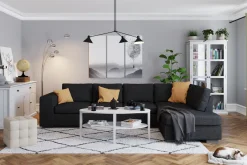 Scandinavian Choice Link sofa med sjeselong Large høyre
