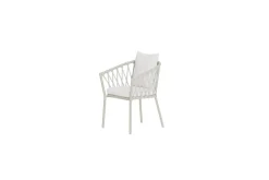 Venture Home Balkongstoler|Balkongmøbler-Linos spisestol utendørs vit