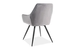 Karmstoler|Spisestoler & Kjøkkenstoler-Linsea Karmstol Grey