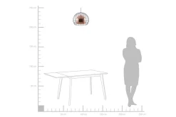 Taklampe|Stuelampe-Liri Taklampe 31 cm Kobber