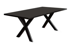 Spisebord & Kjøkkenbord-LISALA Spisebord 180 cm Svart
