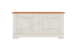 Loft24 Benk|Skohylle Med Benk-Lisa Skobenk 90 cm Hvit
