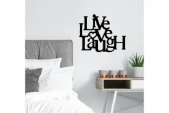 Live-Love-Laugh Veggdekor