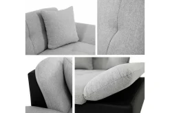 Lomux 3-sits Hörnbäddsoffa