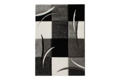 KM Home Moderne Tepper-London Patch Friezematte 200x290 Svart