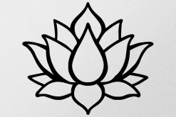Lotus Flower 1 Veggdekor