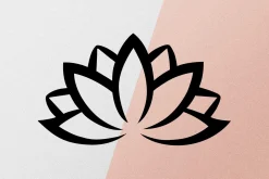 Lotus Flower 2 Veggdekor