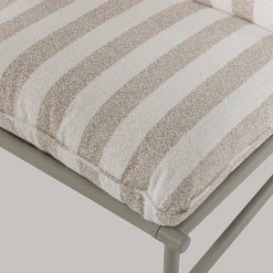 WOOOD Utelenestoler|Loungestol Ute-Loungestol Elvo 82 cm utendørs sand/hvit