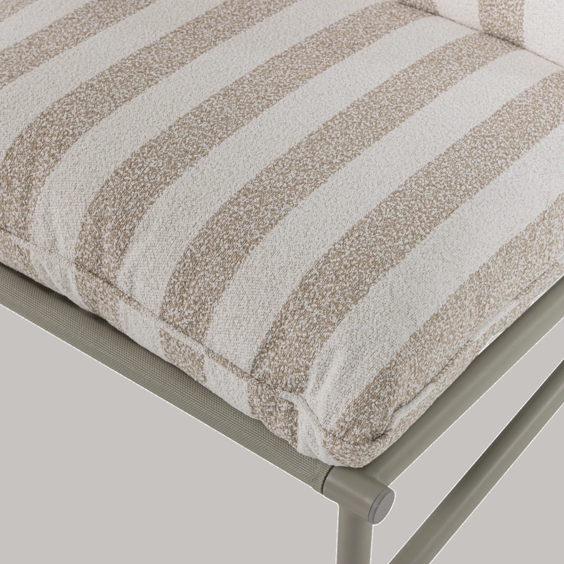 WOOOD Utelenestoler|Loungestol Ute-Loungestol Elvo 82 cm utendørs sand/hvit
