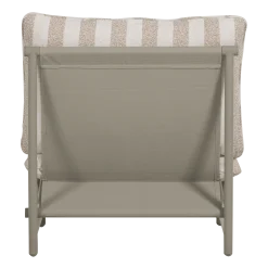 WOOOD Utelenestoler|Loungestol Ute-Loungestol Elvo 82 cm utendørs sand/hvit