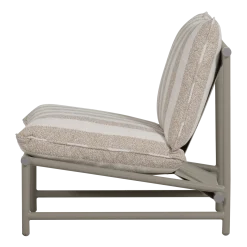 WOOOD Utelenestoler|Loungestol Ute-Loungestol Elvo 82 cm utendørs sand/hvit