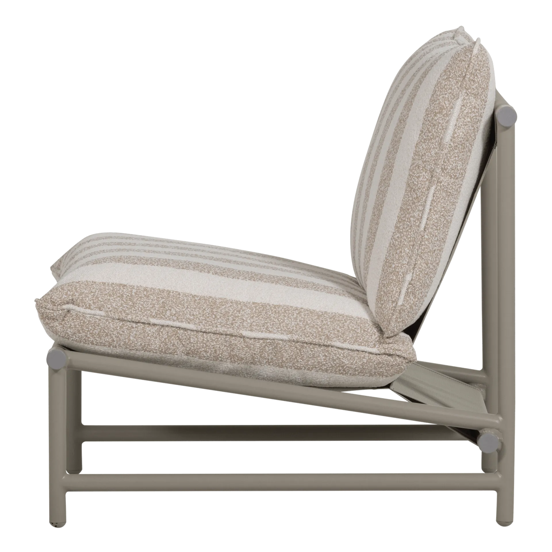 WOOOD Utelenestoler|Loungestol Ute-Loungestol Elvo 82 cm utendørs sand/hvit