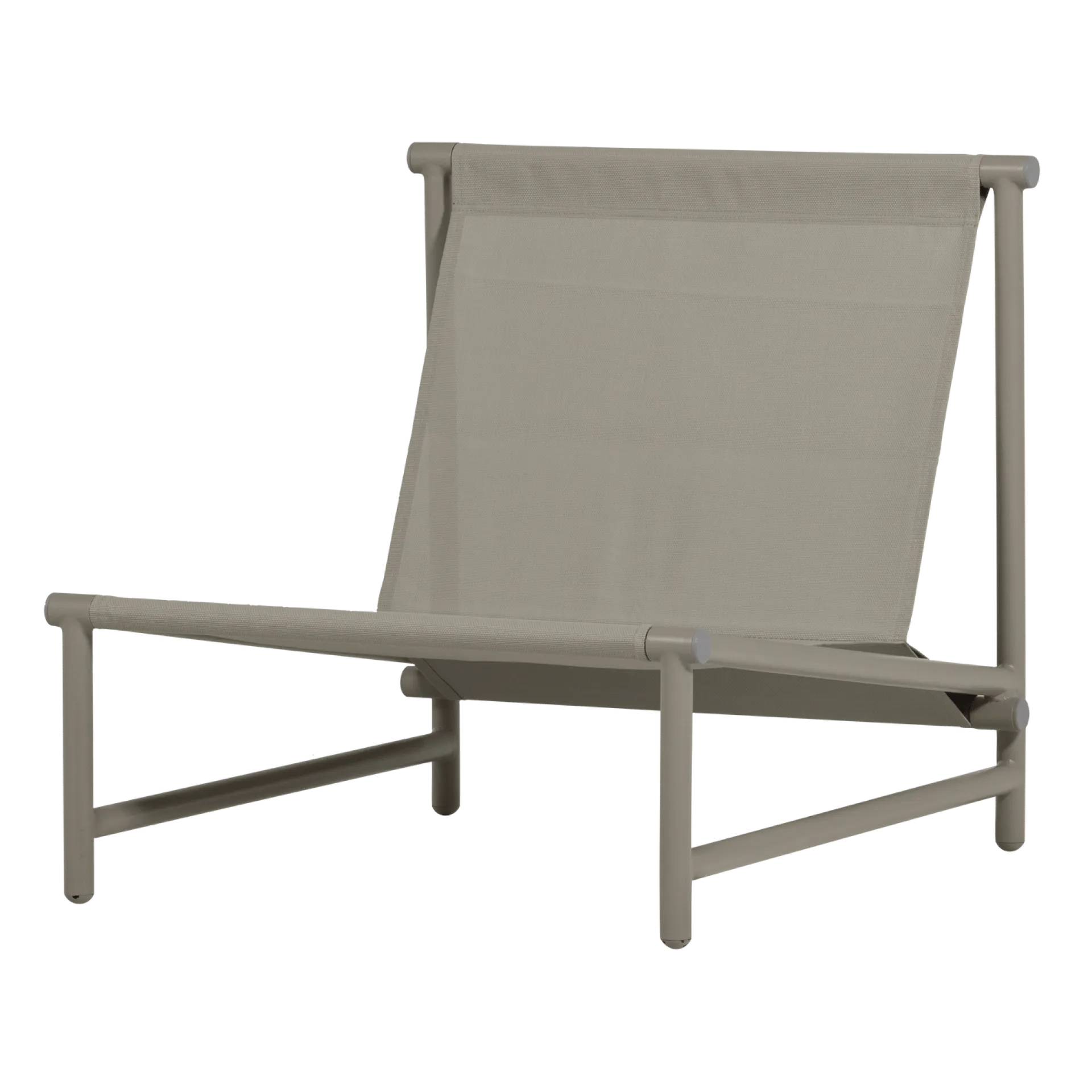 WOOOD Utelenestoler|Loungestol Ute-Loungestol Elvo 82 cm utendørs sand/hvit