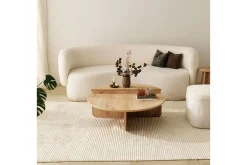 Avlastningsbord|Sofabord-Louvrall Sofabord 90 cm Eik