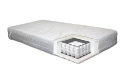 Bedly Barneseng & Juniorseng-Lowell Springfjærmadrass 120x200 Fast Hvit