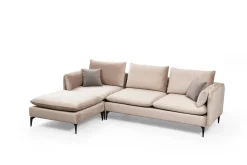 Sofa Med Sjeselong-Luces Divansofa Beige