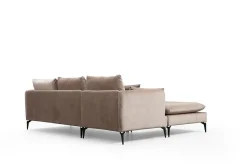 Sofa Med Sjeselong-Luces Divansofa Beige