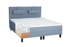 Bedly Lucky Komplett Sengepakke 180x200 Memory Diamant Sengegavl