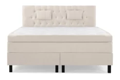 Bedly Lucky Komplett Sengepakke 160x200 Memory Diamant Sengegavl